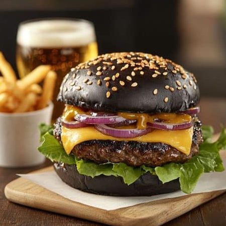 Black Burger 1 black burger