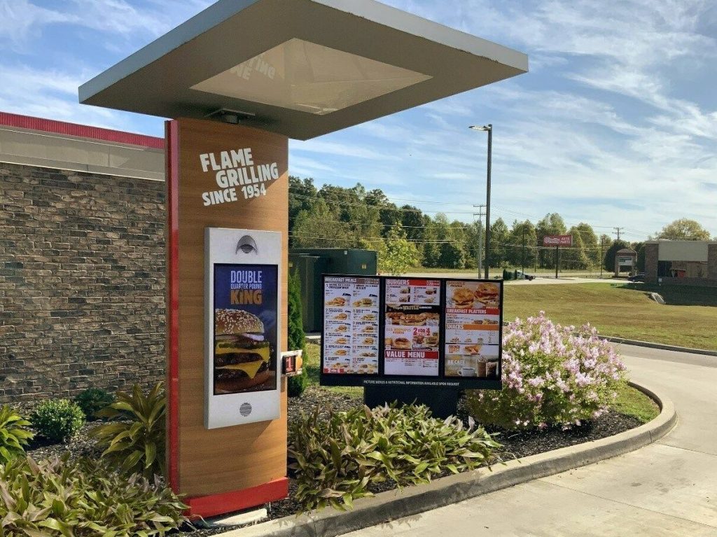 burger king drive thru