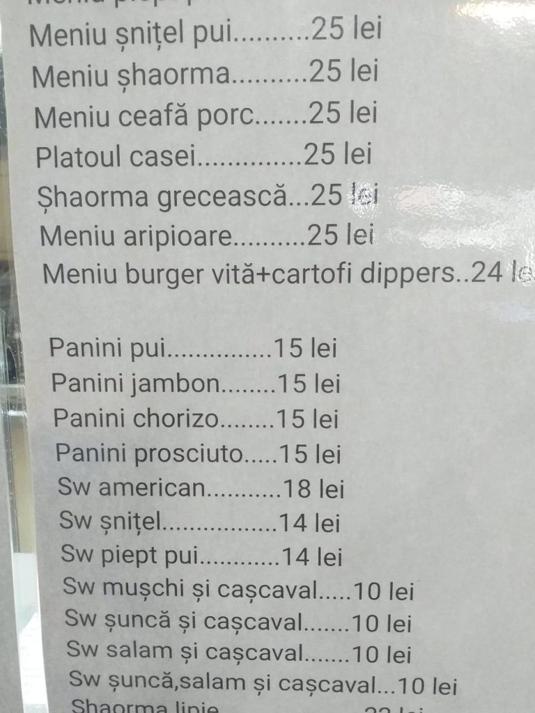 Fast Food "La Vrajeala" 1 fast food la vrajeala