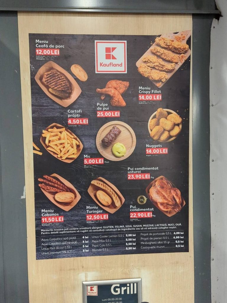 kaufland grill moinesti